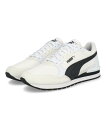 PUMA プーマ ST RUNNER V4 NL 軽量 メンズスニーカー STランナーV4NL 399069 02 ホワイト/プーマブラック/キャストアイアン ...