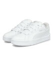 PUMA プーマ PARK LIFESTYLE EASY メンズスニーカー パークライフスタイルイージー 400496 01 プーマホワイト/プーマホワイト/グ...