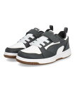 PUMA プーマ REBOUND V6 LO AC+ PS キッズスニーカー 子供靴 リバウンドV6ロウAC+PS 397419 27 プーマホワイト/ダスキー...