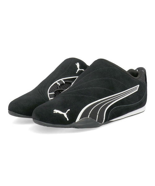 樂天商城 - 【クーポン配布中】PUMA プーマ CATCH SOLEIL SLIPON 軽量 レディーススニーカー 薄底 ロープロファイル キャッチソレイユスリッポン 403956 05 プーマブラック/プーマホワイト レディース シューズ 靴 スニーカー スリッポン ローカット アスビー