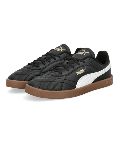 乐天商城 - PUMA プーマ CLUB 2 INDOOR レディーススニーカー 薄底 ロープロファイル クラブ2インドア 404464 01 プーマブラック/プーマホワイト レディース シューズ 靴 スニーカー ローカット プレゼント ラッピング ASBee アスビー
