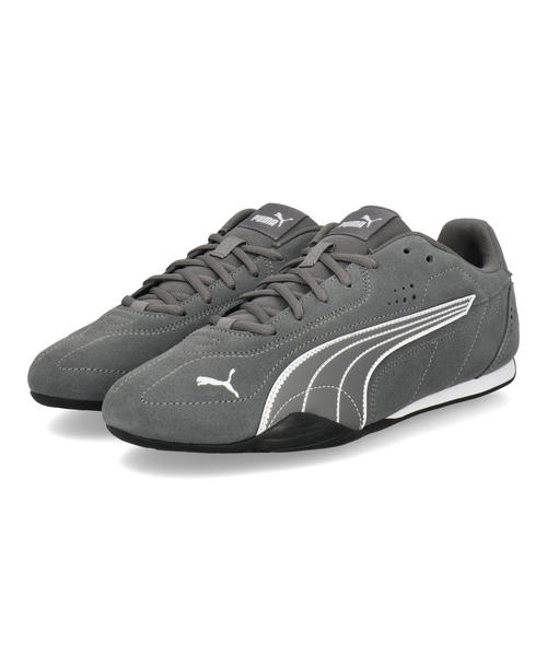 Rakuten - 【クーポン配布中】PUMA プーマ CATCH SD 軽量 メンズスニーカー 薄底 ロープロファイル キャッチスエード 402681 13 クールダークグレー/プーマホワイト メンズ シューズ 靴 スニーカー ローカット ブランド ギフト プレゼント ラッピング ASBee アスビー
