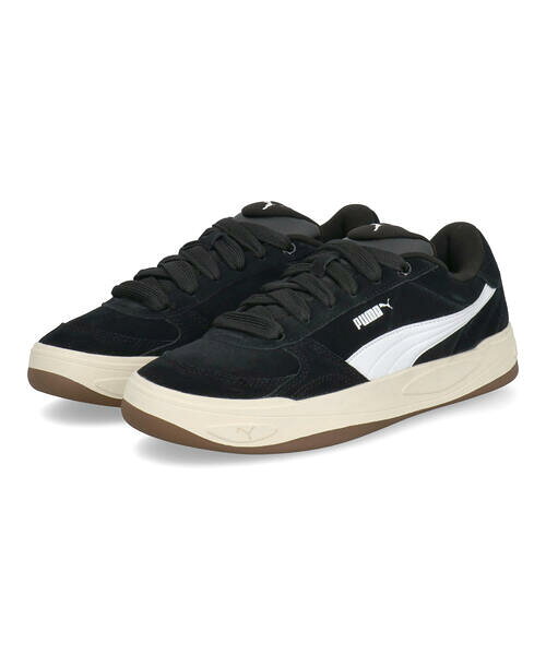 【クーポン配布中】PUMA プーマ PARK LIFESTYLE 2 SD メンズレザースニーカー パークライフスタイル2スエード 407307 01 プーマブラック/プーマホワイト メンズ シューズ 靴 スニーカー ローカット ブランド ギフト プレゼント ラッピング ASBee アスビー