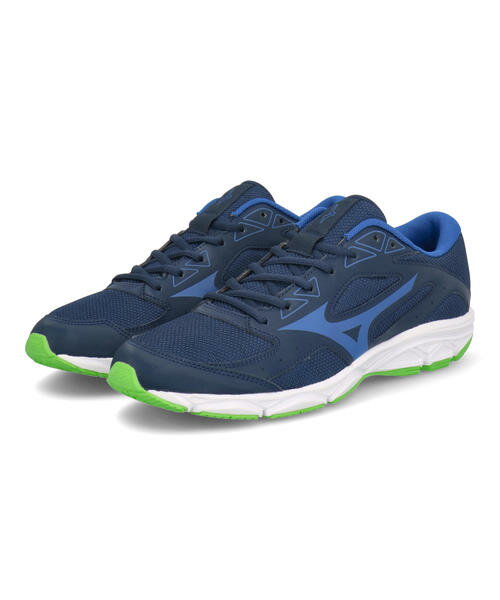 mizuno ミズノ TRADROAD 12 軽量 幅広3E メンズスニーカー ランニングシューズ トラッドロード12 K1GA2206 04 ネイビー/ブルー メンズ シューズ 靴 スニーカー フィットネス トレーニングシューズ ローカット ASBee アスビー