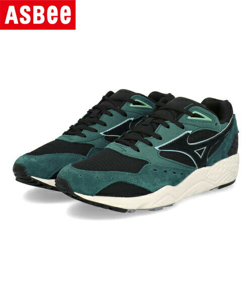 mizuno ミズノ CONTENDER メンズスニーカー コンテンダー D1GA2369 30 ブラック/ライトブルー/グリーン メンズ シューズ 靴 スニーカー ローカット ブランド ギフト プレゼント ラッピング ASBee アスビー