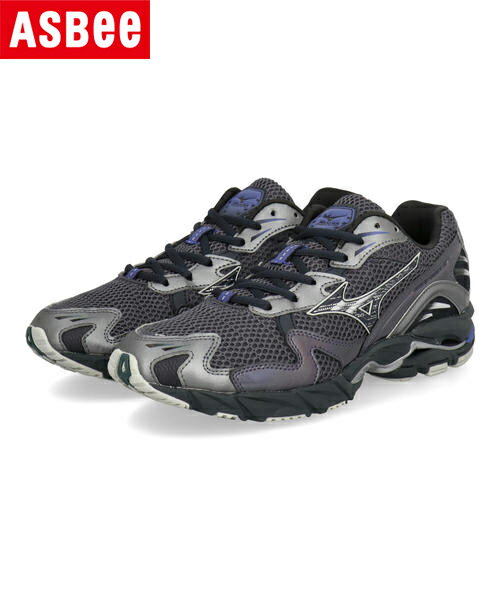 【クーポン配布中】mizuno ミズノ WAVE RIDER 10【軽量】メンズスニーカー(ウエーブライダー10) D1GA2431 13 ネイビー/ブラック/コバルトブルー【メンズ】