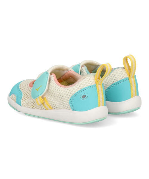 mizuno ミズノ PLAMORE INFANT S パカっと開いて脱ぎ履き簡単 ベビーサンダル サマーシューズ プレモアインファントS C1GD2541 02 トロピカル キッズ シューズ 靴 サンダル スニーカー ベビー ラッピング ASBee アスビー 2
