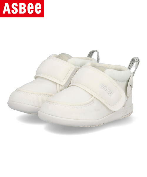 【クーポン配布中】IFME イフミー ベビー コアラモチーフファーストシューズ ボックス仕様 スニーカー 子供靴 20-3800 ホワイト キッズ シューズ 靴 ファースト ブランド ASBeeのサムネイル