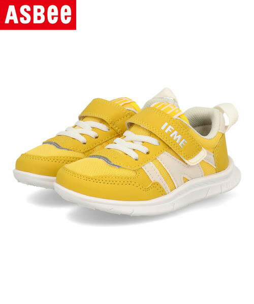 【クーポン配布中】IFME イフミー ライト キッズ メッシュスニーカー【軽量】 20-3315 【EC】 イエローのサムネイル