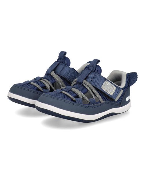 【クーポン配布中】IFME イフミー ベビー ウォーターシューズ 水抜き底 水陸両用 サンダル サマーシューズ スニーカー 20-5303 ネイビー キッズ シューズ 靴 ブランド ギフト プレゼント ラッピング ASBee アスビーのサムネイル