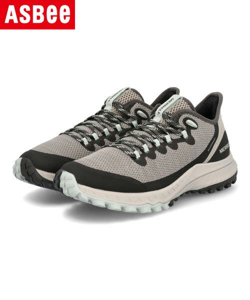 MERRELL メレル BRAVADA WATERPROOF レディーススニーカー 防水透湿 ブラバーダウォータープルーフ J034234 アルミニウム キャンプ トレッキングシューズ ハイキングシューズ トレッキング ハイキング ローカット 雨 雪 防水