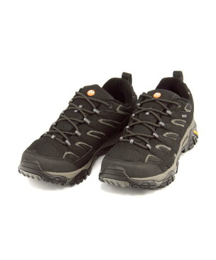 【P10倍】MERRELL メレル MOAB 2 GORE-TEX メンズスニーカー 防水透湿 モアブ2ゴアテックス J06037 [GTX] ブラック メンズ シューズ 靴 スニーカー アウトドアシューズ タウンユース トレッキング ハイキング ローカット