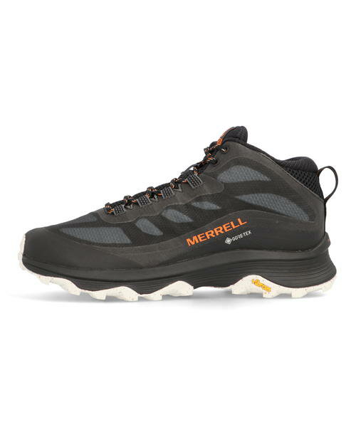 【P10倍】MERRELL メレル MOAB SPEED MID GORE-TEX メンズスニーカー 防水透湿 モアブスピードミッドゴアテックス J135409 [GTX] ブラック メンズレインシューズ アウトドアシューズ 防水・耐水シューズ トレッキング ハイキング