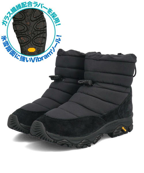 【クーポン配布中】MERRELL メレル COLDPACK 3 ZERO THERMO TALL WP 防水透湿 保温 ガラス配合ソール レディースウィンターブ...