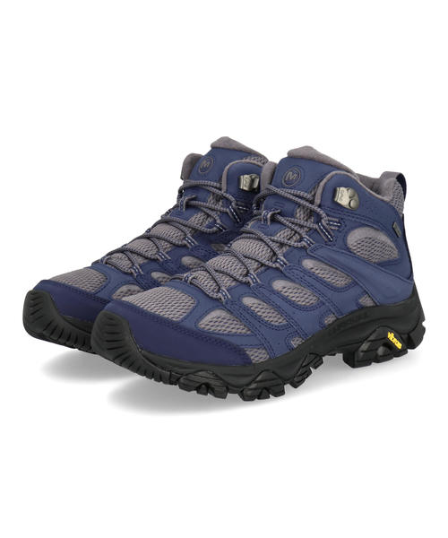 【クーポン配布中】MERRELL メレル MOAB 3 SYNTHETIC MID GTX【防水透湿】メンズアウトドアシューズ GORE-TEX(モアブ3シンセティックミッドゴアテックス) J500637 グレーストーン