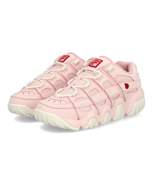 FILA フィラ BARRICADE LADYBIRD レディーススニーカー 厚底 バリケードレディーバード WSS23006 674 ピンク レディース シューズ 靴 スニーカー ローカット ブランド ギフト プレゼント ラッピング ASBee アスビー