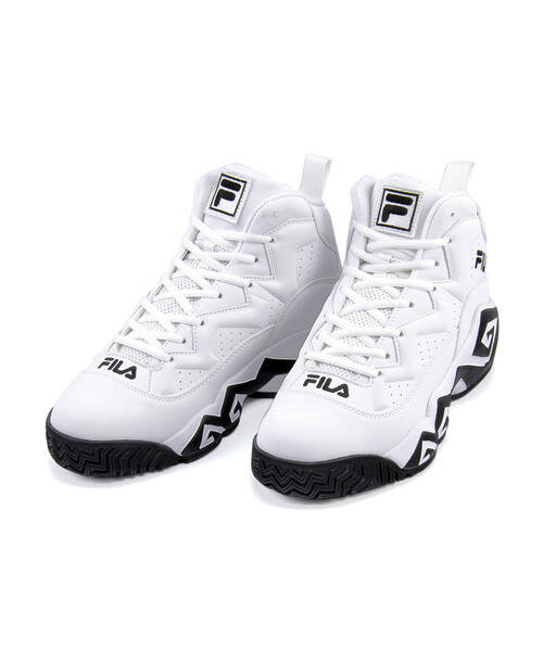 FILA フィラ MB レディーススニーカー マッシュバーン FHE102 005 ホワイト レディース シューズ 靴 スニーカー ハイカット ミッドカット ブランド ギフト プレゼント ラッピング ASBee アスビー