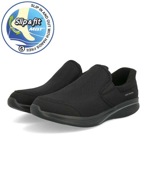 【クーポン&P10倍】MBT エムビーティー ハンズフリー SF-MODENA 4 SLIP ON M 体幹バランスを整える 筋肉の活性化を助長 メンズスニーカー 703676 257Y [HF] ブラック/ブラック メンズ シューズ 靴 ウォーキングシューズ