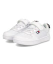 TOMMY HILFIGER トミーヒルフィガー CADE COURT LOW ALT キッズスニーカー ケイドコートローオルト TH100937 ホワイト キッズ シューズ 靴 スニーカー ガールズ ボーイズ ブランド ギフト プレゼント ラッピング ASBee アスビー