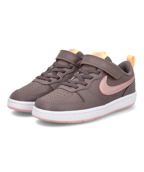 NIKE ナイキ COURT BOROUGH LOW 2 PSV キッズスニーカー コートバーロウLOW2PSV BQ5451 200 バイオレットオーレ ピンクグレイズ メロンティント キッズ シューズ 靴 スニーカー ガールズ プレゼント ラッピング ASBee アスビー