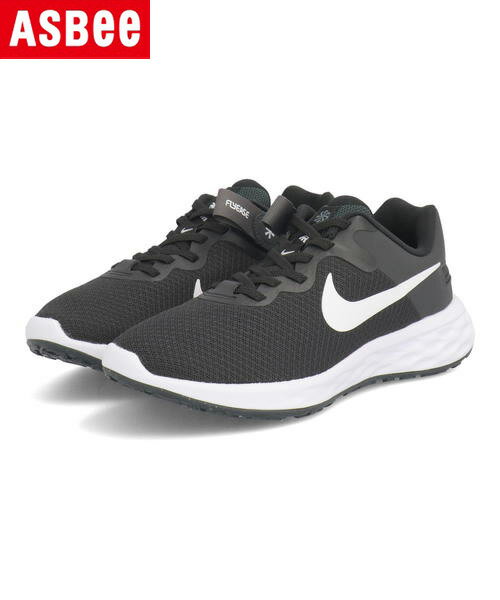 【クーポン有&P10倍】NIKE ナイキ W REVOLUTION 6 FLYEASE NN レディーススニーカー【軽量】(Wレボリューション6フライイーズNN) DC8997 003 ブラック/ホワイト/ダークスモークグレーのサムネイル