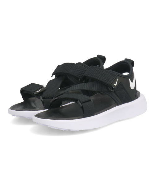 ナイキ サンダル レディース NIKE ナイキ W VISTA SANDAL レディーススポーツサンダル ウィメンズビスタサンダル DJ6607 001 ブラック/ブラック/ホワイト レディース シューズ 靴 サンダル スポーツサンダル ローヒールサンダル ローヒール ASBee アスビー