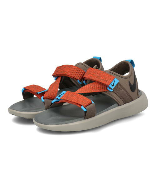 【クーポン配布中】NIKE ナイキ VISTA SANDAL メンズスポーツサンダル(ビスタサンダル) DJ6605 003 アイアンストーン/ブラック/マントラオレンジのサムネイル