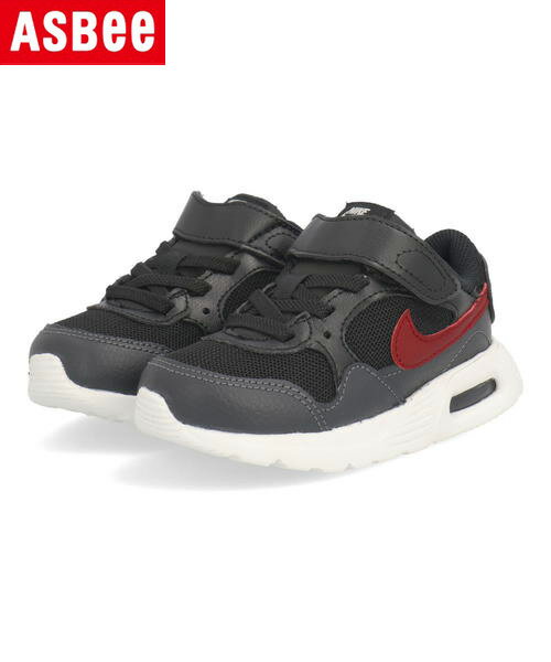 NIKE ナイキ AIR MAX SC TDV ベビーシューズ ベビースニーカー エアマックスSCTDV CZ5361 009 アンスラサイト/ブラック/チームレッド キッズ シューズ 靴 スニーカー ベビー ブランド ギフト プレゼント ラッピング ASBee アスビー