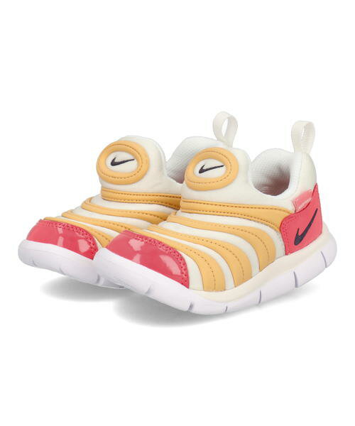 【クーポン配布中】NIKE ナイキ DYNAMO FREE TD ベビーシューズ スリッポン ダイナモフリーTD 343938 102 セイル/グリディロン/セレスティアルゴールド/シーコーラル キッズ シューズ 靴 スニーカー ベビー プレゼント ラッピング ASBee アスビー