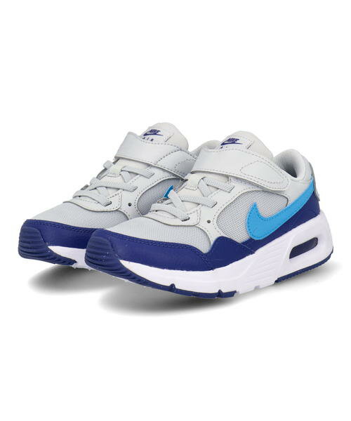 NIKE ナイキ AIR MAX SC PSV キッズスニーカー エアマックスSCPSV CZ5356 011 ピュアプラチナ/ブルーライトニング キッズ シューズ 靴 スニーカー ボーイズ ブランド ギフト プレゼント ラッピング ASBee アスビー