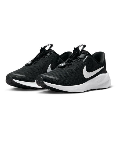 ナイキ 【クーポン配布中】NIKE ナイキ W REVOLUTION 7 EASYON 軽量 レディーススニーカー レボリューション7イージーオン FN7999 001 ブラック/ホワイト トレーニング 運動靴 ランニングシューズ ランニング ジョギング ウォーキング ローカット