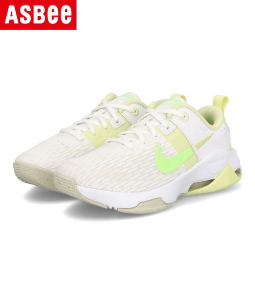 【クーポン配布中】NIKE ナイキ W ZOOM BELLA 6 レディーススニーカー Wズームベラ6 DR5720 105 ホワイト ライムブラスト シーグラス 靴 スニーカー フィットネスシューズ トレーニングシューズ フィットネス トレーニング 運動靴 ローカット