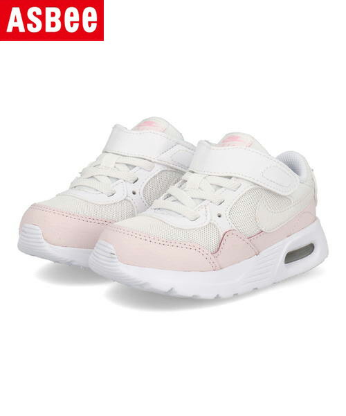 【クーポン配布中】NIKE ナイキ AIR MAX SC TDV ベビースニーカー ベビーシューズ エアマックスSCTDV CZ5361 115 ホワイト/サミットホワイト/パールピンク キッズ シューズ 靴 スニーカー ベビー ブランド ASBeeのサムネイル