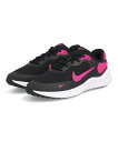 【P10倍&クーポン】NIKE ナイキ REVOLUTION 7 GS 軽量 キッズスニーカー ひも靴 レースアップ レボリューション7GS FB7689 002 ブラック ハイパーピンク ホワイト キッズ シューズ 靴 スニーカー 運動靴 ガールズ ブランド ASBee