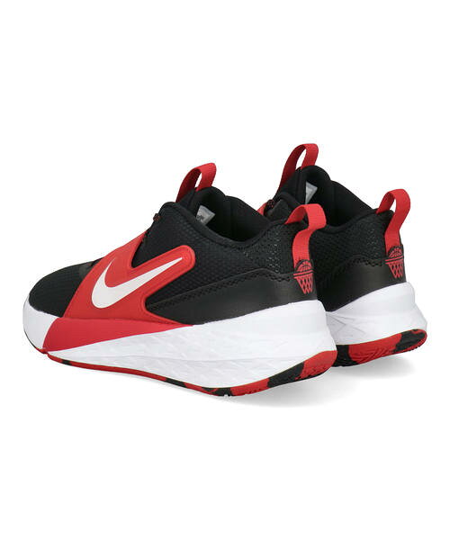 NIKE ナイキ TEAM HUSTLE D 12 GS キッズスニーカー 子供靴 ひも靴 ストラップ チ...