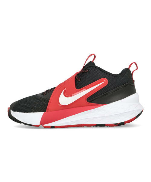 NIKE ナイキ TEAM HUSTLE D 12 GS キッズスニーカー 子供靴 ひも靴 ストラップ チ...