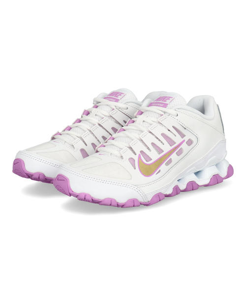 Rakuten - 【クーポン配布中】NIKE ナイキ W REAX 8 TR MESH レディーススニーカー トレーニングシューズ Wリアックス8TRメッシュ IO2400-101 サミットホワイト/ホワイト/メタリックゴールド レディース シューズ 靴 スニーカー フィットネスシューズ