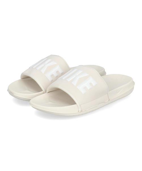 Rakuten - 【クーポン配布中】NIKE ナイキ WMNS OFFCOURT SLIDE【超軽量】レディースシャワーサンダル スポーツサンダル(ウィメンズオフコートスライド) BQ4632-115 チョーク/ホワイト