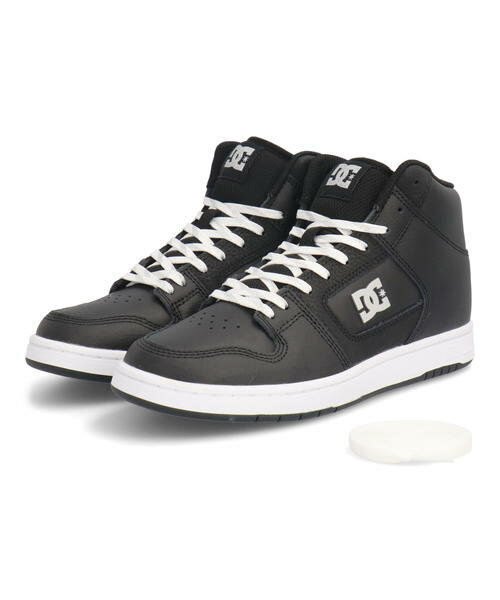 【クーポン配布中】DC SHOES ディーシーシューズ WS MANTECA 4 HI レディーススニーカー ウィメンズマンテカ4ハイ DW234004 BS2 ブラック/シルバー レディース シューズ 靴 スニーカー ハイカット ミッドカット ASBee アスビー