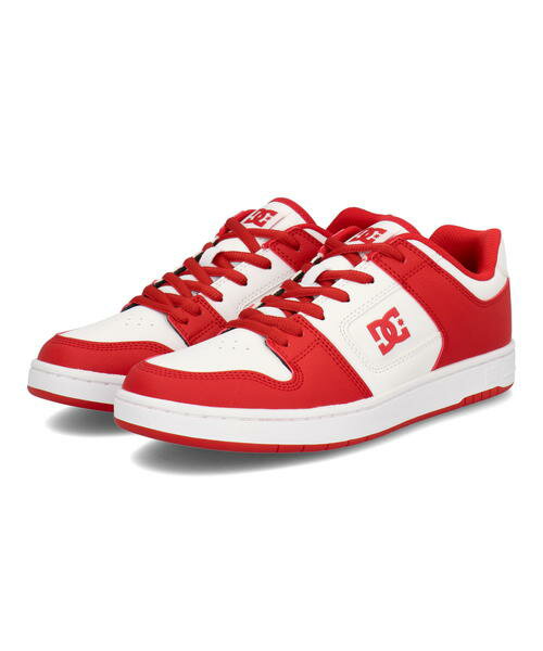 DC SHOES ディーシーシューズ MANTECA 4 SN レディーススニーカー ユニセックス マンテカ4SN DM241004 WRD ホワイト/レッド レディース シューズ 靴 スニーカー ローカット ブランド ギフト プレゼント ラッピング ASBee アスビー