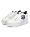 DC SHOES ディーシーシューズ CHELSEA LITE WEDGE レディーススニーカー 厚底 チェルシーライトウェッジ DW241601 LBL ホワイト/ブルー/デニム レディース シューズ 靴 スニーカー ローカット ラッピング ASBee アスビー