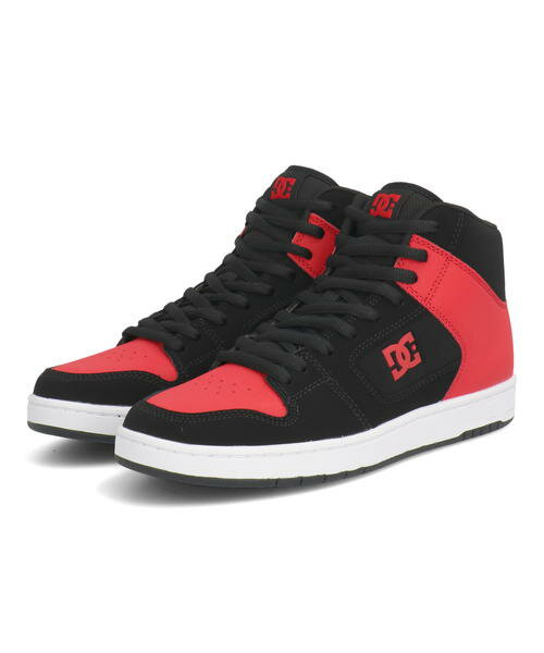 DC SHOES ディーシーシューズ MANTECA 4 HI メンズスニーカー ハイカット マンテカ4HI DM231001 BLR ブラック/レッド メンズ シューズ 靴 スニーカー ブランド ギフト プレゼント ラッピング ASBee アスビー