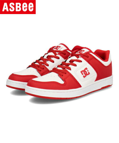 【クーポン&P10倍】DC SHOES ディーシーシューズ MANTECA 4 SN メンズスニーカー ユニセックス マンテカ4SN DM241004 WRD ホワイト/レッド メンズ シューズ 靴 スニーカー ローカット ブランド ASBee