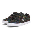 【クーポン配布中】DC SHOES ディーシーシューズ KS PURE V キッズスニーカー キッズピュアV DK224011 BS5 ブラック/スプラッター キッズ シューズ 靴 スニーカー ボーイズ ブランド ギフト プレゼント ラッピング ASBee アスビー