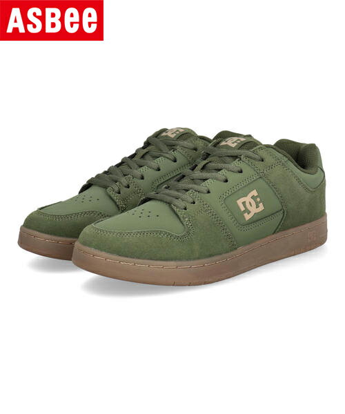 【クーポン配布中】DC SHOES ディーシーシューズ MANTECA 4 メンズスニーカー マンテカ4 DM256009 301 オリーブ/ガム メンズ シューズ 靴 スニーカー ローカット ブランド ギフト プレゼント ラッピング ASBee アスビー