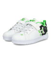 DC SHOES ディーシーシューズ COURT GRAFFIK LITE EV 軽量 キッズスニーカー ユースコートグラフィックライトEV DK251601 WGN ホワイト/グリーン/グレー キッズ シューズ 靴 スニーカー ボーイズ ラッピング ASBee アスビー