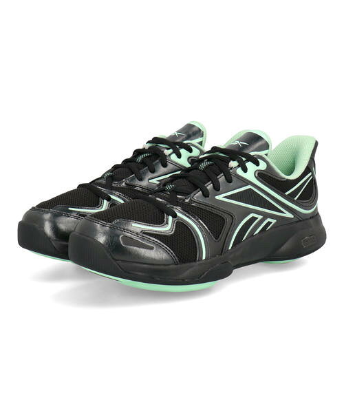 【クーポン＆P10倍】Reebok リーボック EASYTONE レディーススニーカー ウォーキングシューズ(イージートーン) 169099 100274317 ブラック/ブラック/アクア