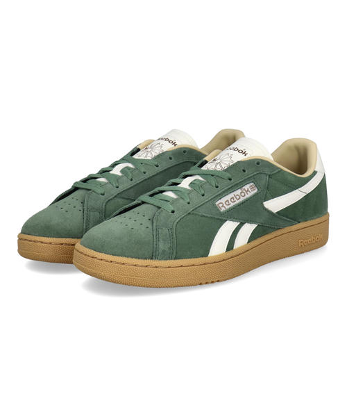 Rakuten - 【クーポン配布中】Reebok リーボック CLUB C GROUNDS UK レディーススニーカー(クラブシーグラウンズUK) 146285 100244920 グリーン/チョーク/ガム【レディース】