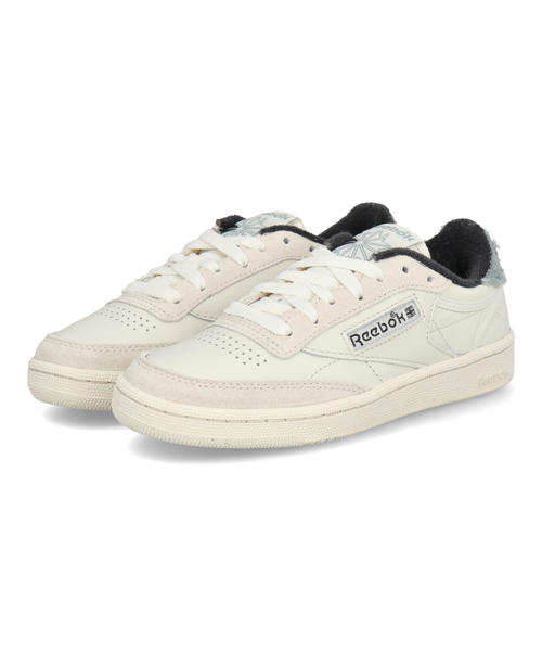 Rakuten - 【クーポン配布中】Reebok リーボック CLUB C 85 レディーススニーカー(クラブシー85) 146272 100262034 チョーク/チョーク/グリーン