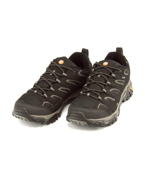 【P10倍】MERRELL メレル MOAB 2 GORE-TEX メンズスニーカー 防水透湿 モアブ2ゴアテックス J06037 [GTX] ブラック メンズ シューズ 靴 アウトドアシューズ スニーカー タウンユース トレッキング ハイキング ミッドカット